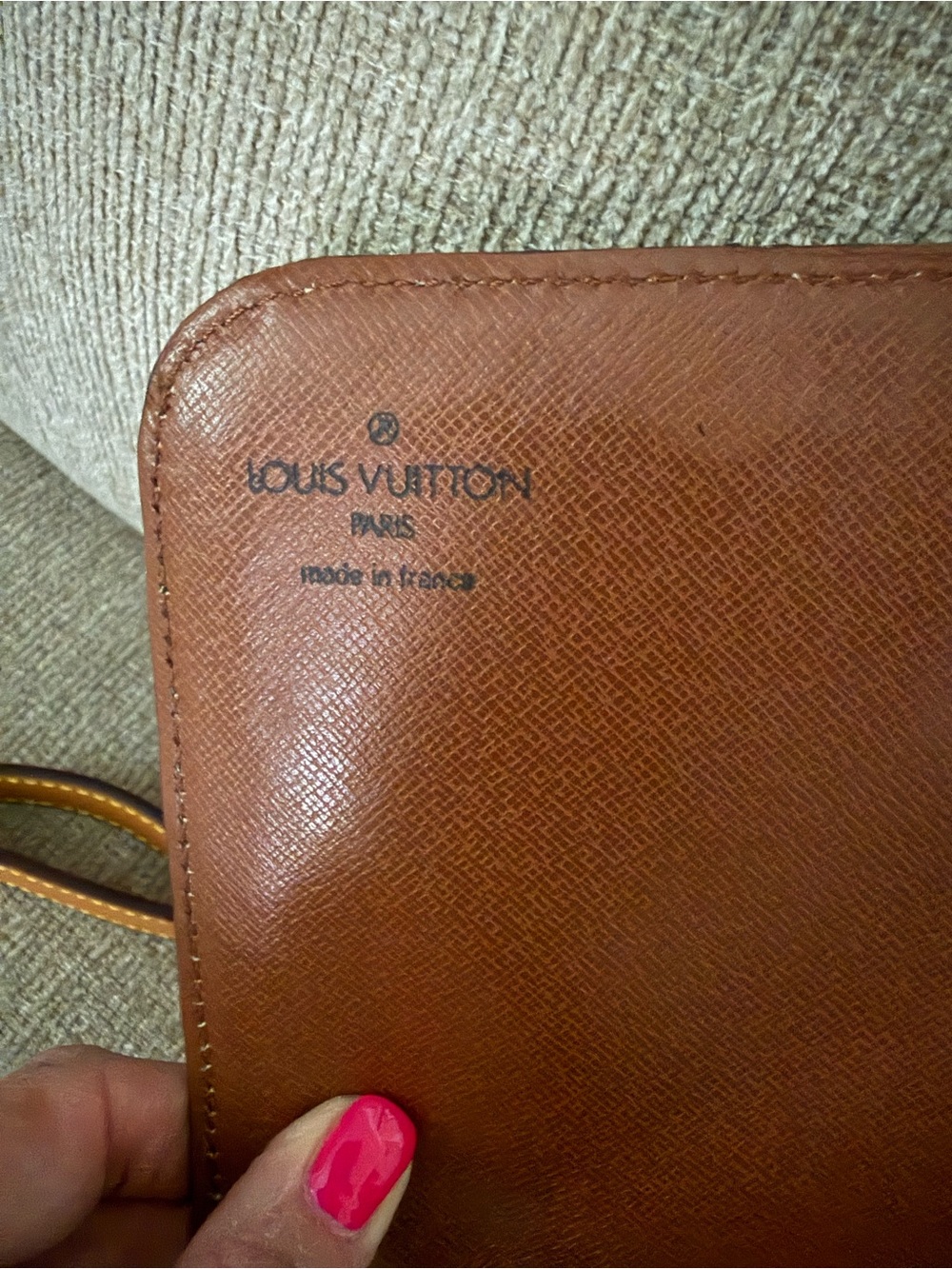 Louis Vuitton Monogram Messenger Bag in Brown and Tan - Picture 3 of 5